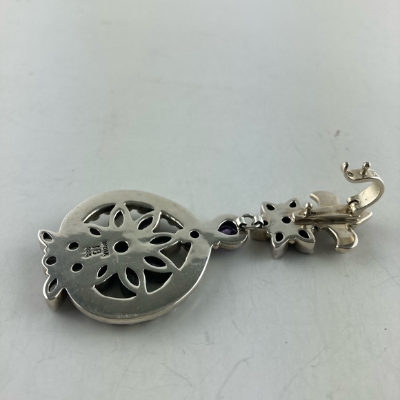 Nicky Butler 925 Sterling Silver Gemstone Pendant & Necklace 20” - Picture 6 of 7